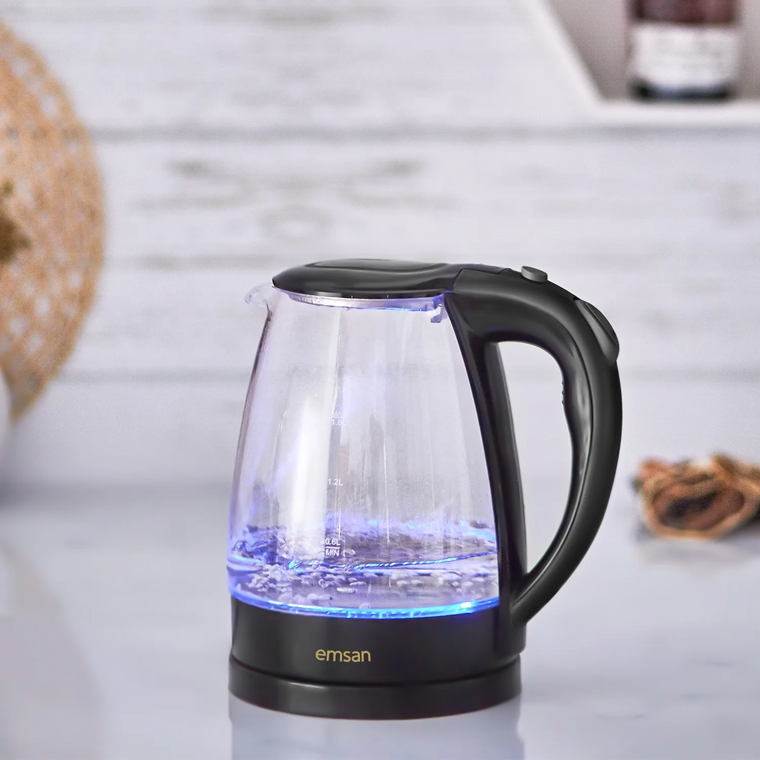 Cam Gövdeli Su Isıtıcı Kettle 1,8 LtElectric Kettles AliExpress