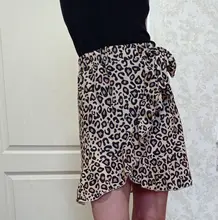 Minifaldas con estampado de lunares para mujer, faldas cortas con volantes y lazo atado a la cintura, estilo informal, con estampado de puntos, 2019