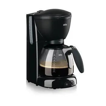 

Filter coffee maker BRAUN KF560 / 1 CoffeeHouse PurAroma Plus-Black