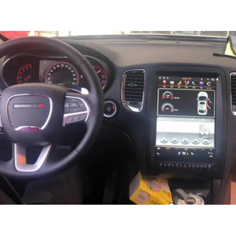 Chogath 12.1inch car multimedia player android 7.1 car gps navigation 4+64 Tesla screen for Dodge Durango 2012-2019