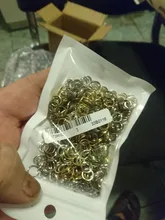 Anillos abiertos de Color dorado y plateado para hacer joyas, 1010-1450pcs3 4 5 6 7 8 10mm