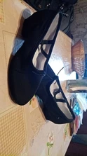 Ballet-Shoes Jazz Low-Heels Soft-Sole Black/red Women Girls Kids Exercise