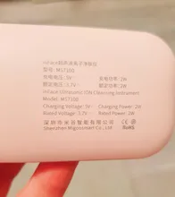 InFace-limpiador ultrasónico de piel, masajeador facial de cavitación y espinillas, instrumento de belleza para el cuidado de la piel xiomi