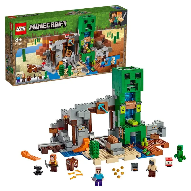 Конструктор LEGO Minecraft 21155 Шахта крипера | Игрушки и хобби