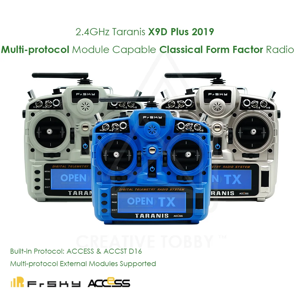 Радиоприемник FrSky 2 4 ГГц Taranis X9D Plus 2019 ACCESS и ACCST D16 для гоночного дрона FPV Multirotor |