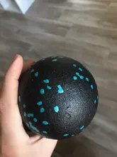 Pelota de miofascia EPP Lacrosse, Bola de masaje de cacahuete de alta densidad, ligera, Fitness, ejercicio, Fascia, alivia el dolor, Yoga