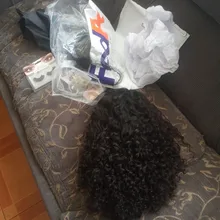 Mishell Rizado corto Bob-pelucas de cabello humano con encaje Frontal 13x4, prearrancado, para mujeres negras, peluca Virgin con ondas de agua profunda