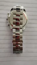 Belushi-Reloj de pulsera de lujo para hombre, cronógrafo de cuarzo, de acero inoxidable, Original