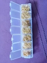 Anillos abiertos de Color dorado y plateado para hacer joyas, 1010-1450pcs3 4 5 6 7 8 10mm