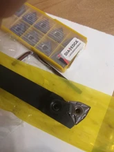 MWLNR1616H08 MWLNR2020K08 MWLNR2525M08 + 10 Uds WNMG080404 WNMG080408 portaherramientas de torneado exterior insertos de carburo de giro insertar