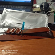 Correa de cuero genuino NATO para reloj, correa de cuero genuino de 18MM, 20MM, 22MM y 24MM, correa de cuero NATO, correa de reloj de reemplazo, Zulu