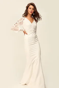 

Trendyol Filet Lace Applique Detail Evening Dress TPRSS18FZ0419