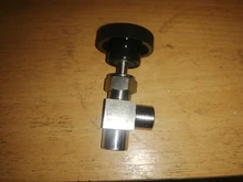 Válvula de aguja de acero inoxidable SS304, hilo femenino de ángulo recto, BSP, 1/8 , 1/4, 1/2 , para agua, Gas y aceite