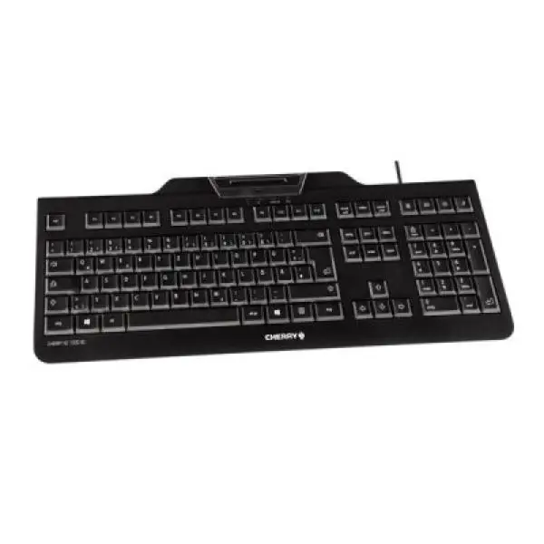 Клавиатура с считывателем Cherry JK-A0100ES-2 Black