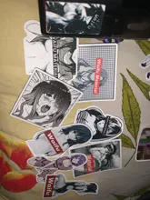 Pegatinas de Anime para maletas, portátiles, coches y camiones, juguetes de pegatinas impermeables, chica, Pinup, conejo, Waifu, 10/30/50 Uds., venta al por mayor