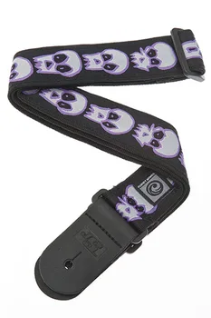 

50js07 Joe Satriani belt for guitar, skulls, Planet Waves