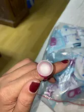 Anillo tinta de tatuaje con esponja, 100 Uds. Anillo tinta de tatuaje, tapa de pegamento con esponja, Microblading, pigmento, soporte de herramienta de tatuaje, suministro de accesorios de maquillaje permanente