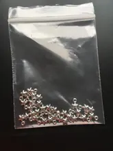 Eruifa-Mini estrella de 4mm, 30 Uds., joyería de aleación de Zinc, abalorios, colgante, collar, pendientes, 2 colores