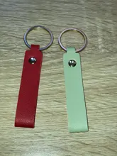 LLavero de cuero sintético para hombre y mujer, 8 colores, regalo de negocios, llavero para hombre y mujer, correa para llave de coche, billetera para la cintura, llaveros