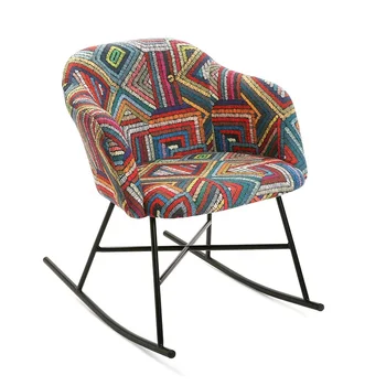 

Versa Home Abenaki rocking chair with patterned armrest 21350262