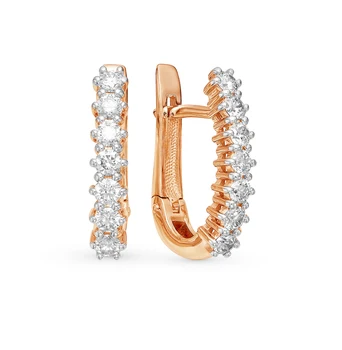 

Sunlight gold diamond earrings