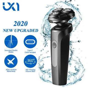 

Электробритва UICINOY с тройным лезвием, моющаяся Бритва для бороды