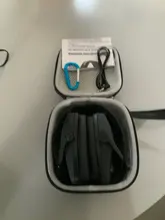 ZOHAN Protección Auditiva electrónica con Bluetooth, protección para la oreja, amplificación del sonido, reducción de ruido, orejera profesional para caza