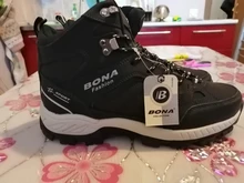 Men Hiking Shoes Climbing-Sneakers BONA Outdoor-Walking New Jogging for Multi-Fundtion