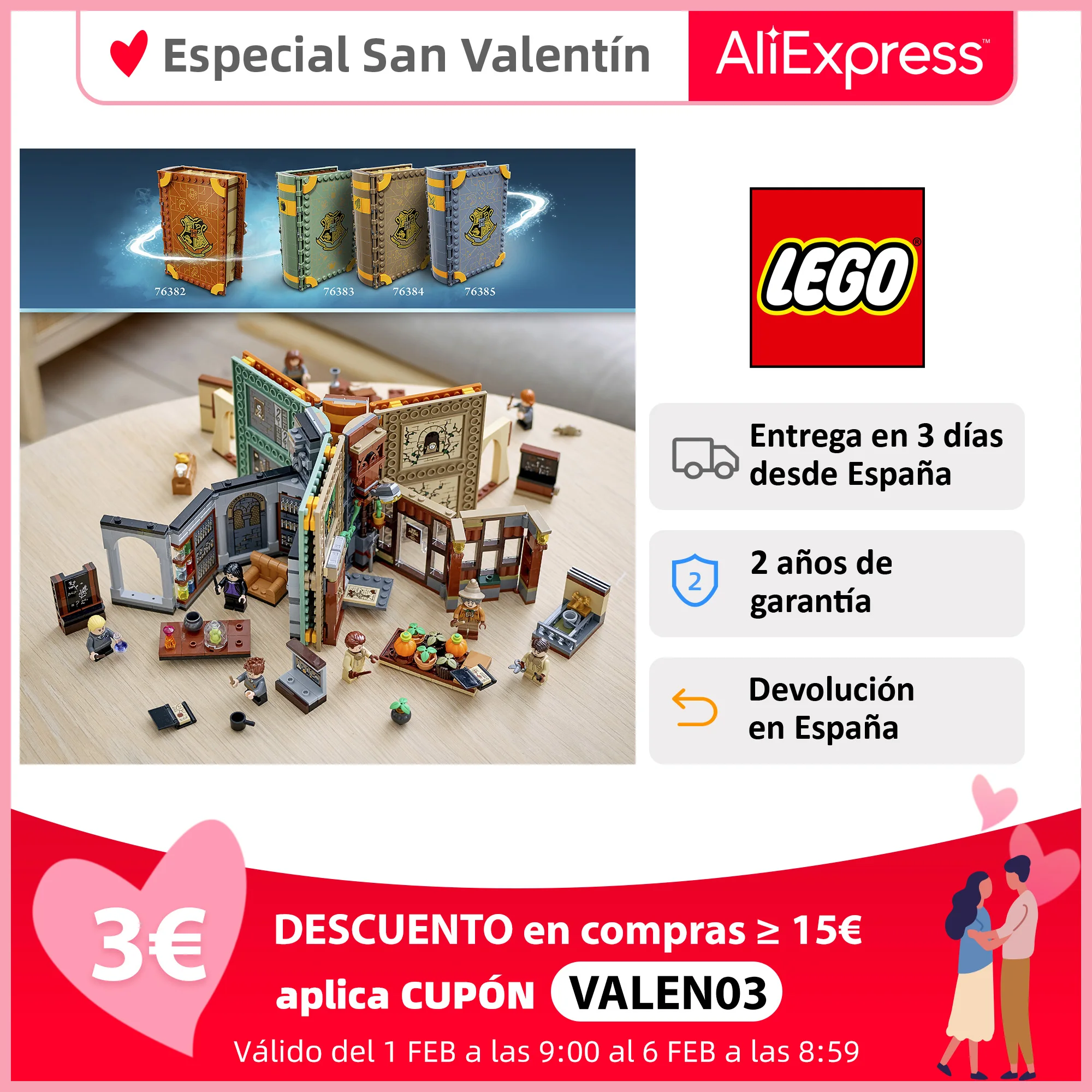 LEGO Harry Potter TM Momento Hogwarts: Clases de Transfiguración 76382, Pociones 76383, Herbología 76384 y Encantamientos 76385|Bloques| - AliExpress - Top 100 hogar y jardín