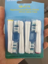 4pcs Replacement Brush Heads For Oral B Rotation Type Electric Toothbrush Replacement