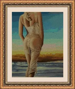 

Cross Stitch Kit PANDATHREAD Novelties 34315