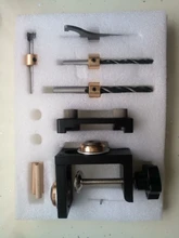 Drill-Bit Locator Puncher-Tools Doweling Jig Woodworking Adjustable for 3-In-1 with 8/15mm