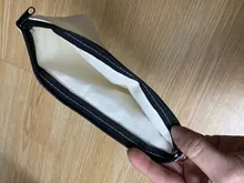 Bolsas de lona para cosméticos en blanco con cremallera, bolsas de lápices artesanales en blanco, estuche de lápices, carcasa para monedas, bolsa de lona personalizada, 10 Uds.