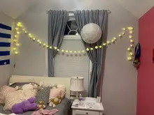 Flower Led Lights Garland-Decor Battery-Powered Fairy-String Rose Party Wedding-Valentines