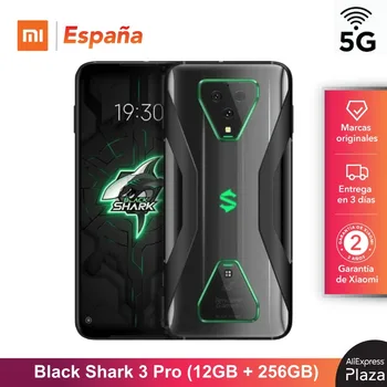 

[Versión Global para España] Black Shark 3 Pro (Memoria interna de 256 GB, 12GB de RAM, 5000mAh,)