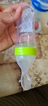 Biberón de alimentación para bebés 90ML niño pequeño cuchara botella alimentador de alimentos herramienta bebé arroz Cereal suplemento taza gel de sílice chupete