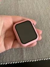 Cristal + funda para apple watch, Protector de pantalla templado de 44mm, 40mm, 42mm y 38mm, accesorios para apple watch series 6, 5, 4, 3