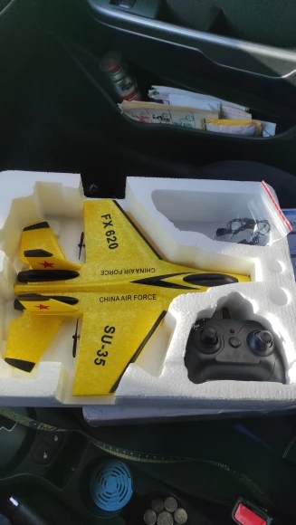Attachment image review on RC Foam Aircraft SU-35 Plane 2.4G Radio Control