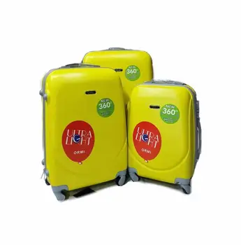 

Set 3 Valigie Trolley Rigido Piccolo Medio Grande 4 RUOTE Valigia in ABS