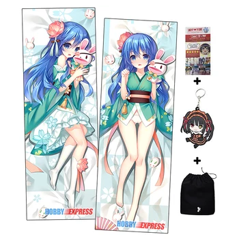 

Hobby Express Anime Dakimakura Japanese Otaku Waifu Hugging Body Pillow Cover Yoshino H4019C