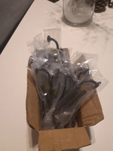 Tiradores para mobiliario, pomos, manijas de cocina, cajón, armario, color negro