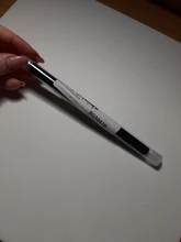 Pincel de uñas 2 en 1 de doble punta, herramienta de uñas de doble uso, cepillo de Gel de poligel y recolector, barra de Color de acero inoxidable, cepillo de flores