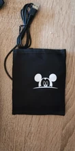 Bolsa de pañales con USB de Disney, mochila momia de maternidad/bolsa de pañales para bebé, bolso de viaje de Mickey Mouse, bolsa para cuidado del bebé, bolsa húmeda