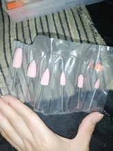 6 unids/set de broca Multicolor brocas para uñas 2021 Paznokcie de tenis-pulido de uñas accesorios de tapa