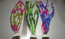 Fish-Tank-Decoration Aquarium Water-Grass Artificial Green New Plants Purple 37CM Viewing