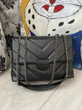 Bolsas de mensajero de piel sintética con rombos para mujer, bandoleras con cadena, estilo Retro, 2020