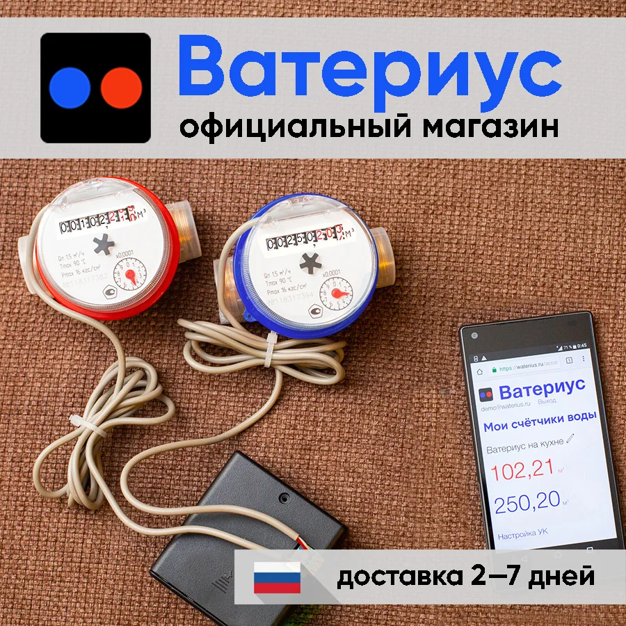 Ватериус. Waterius. Ватериус скидка. Умный счетчик воды. Смарт счетчик chint.