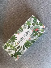 Rodillo de cuarzo rosa natural para masaje facial, rodillo para masaje facial con piedra de jade natural, adelgazante, eliminación de arrugas en cara y barbilla, herramienta para el cuidado de la belleza