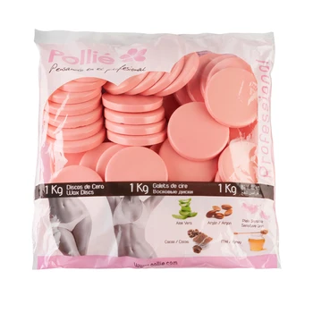 

Bag 1KILO discs wax pink for sensitive skin