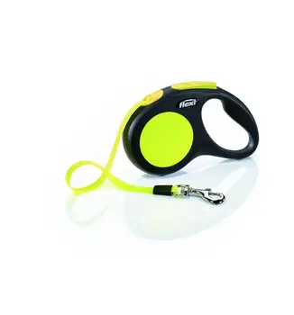 

Flexi рулетка Neon New Classic S (до 15 кг) светоотражающий 5 м лента